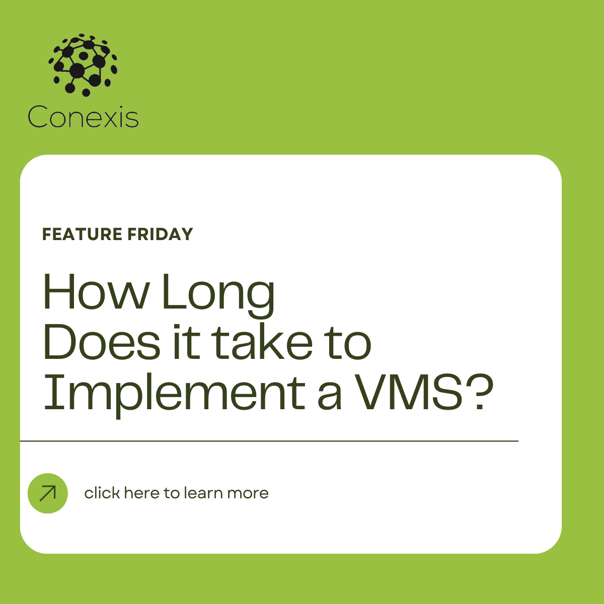 _educ_how long does it take to implement a vms